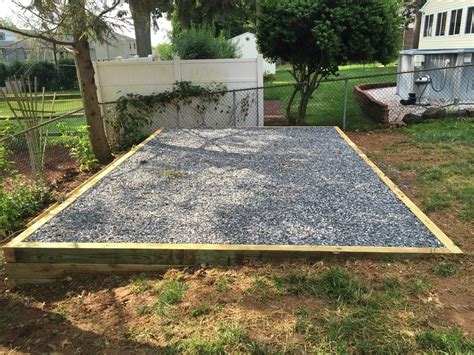 Gravel base for shed. Things To Know About Gravel base for shed. 